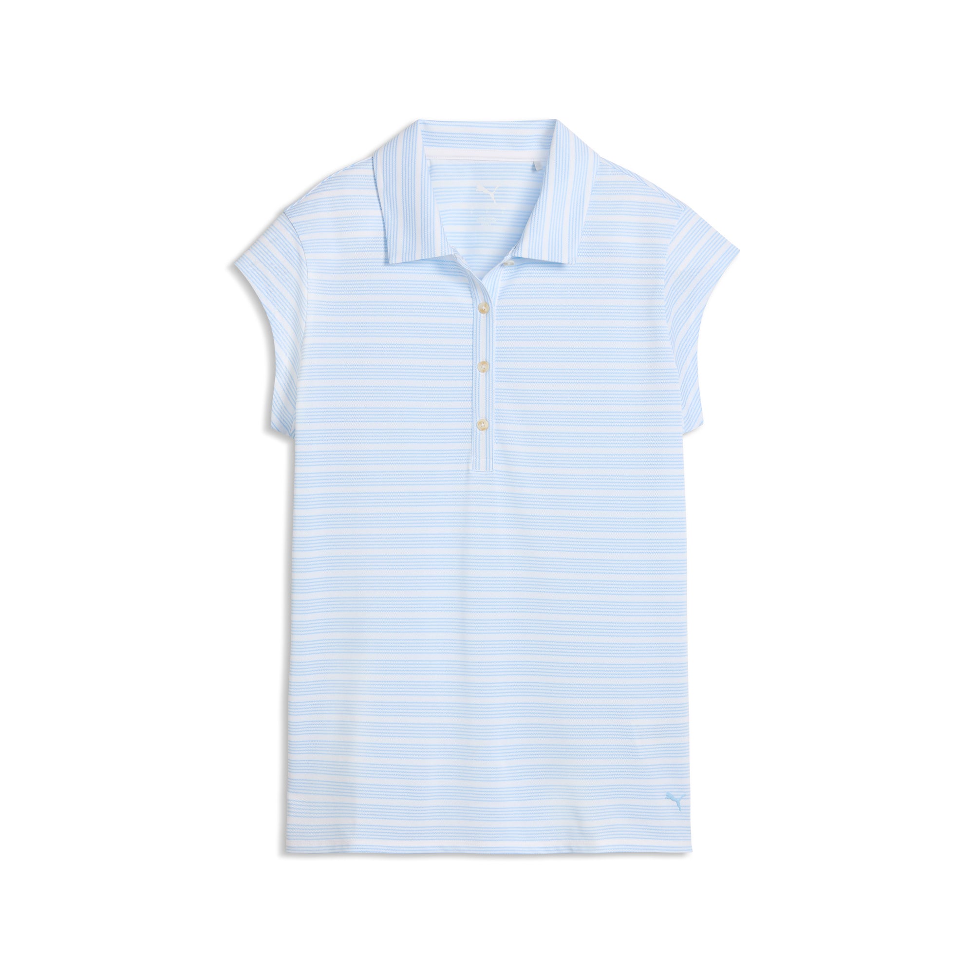 Women's Pique YD Stripe Cap Sleeve Golf Polo – PUMA Golf