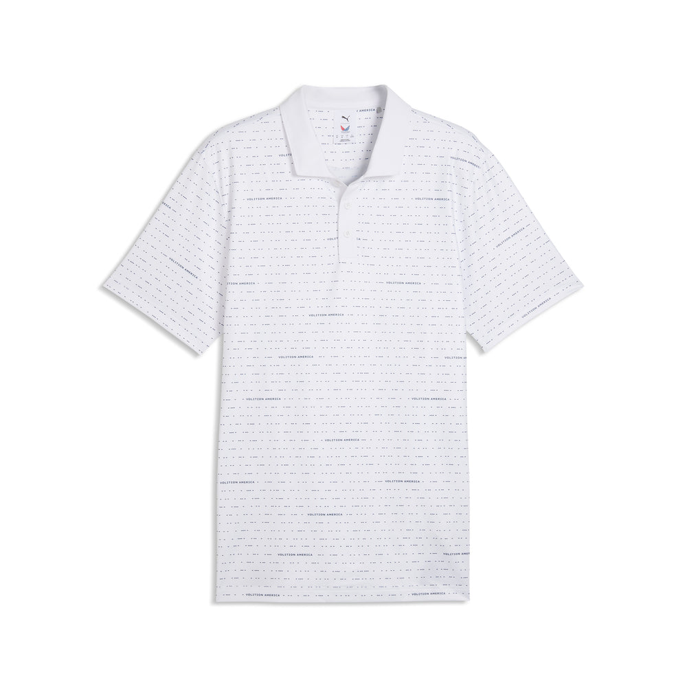 Volition Morse Golf Polo White glow / deep navy / 3xl