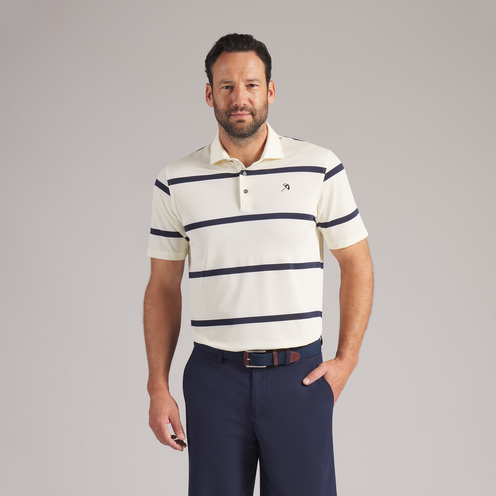 Lemon Butter / Deep Navy