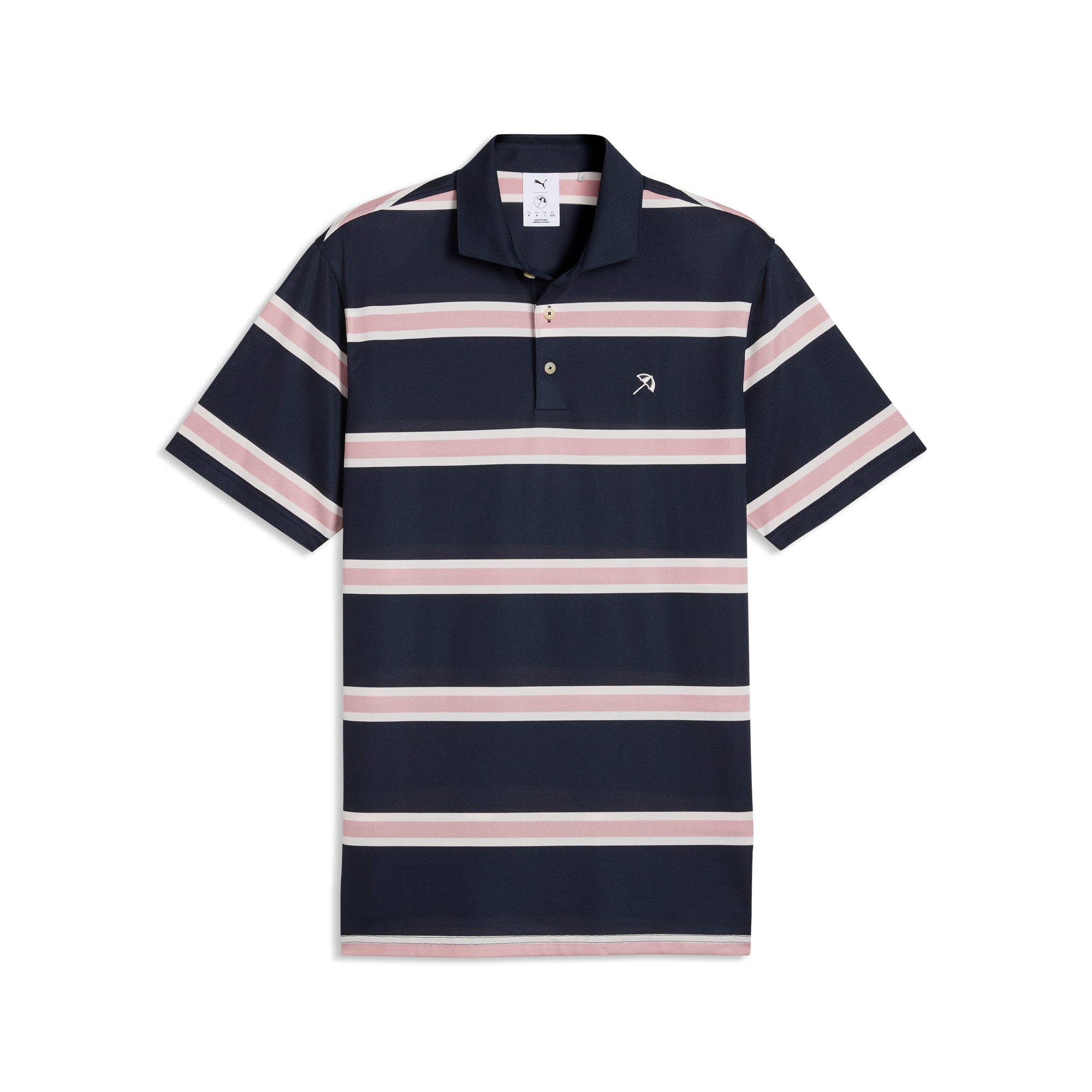 AP Pique Stripe Golf Polo – PUMA Golf