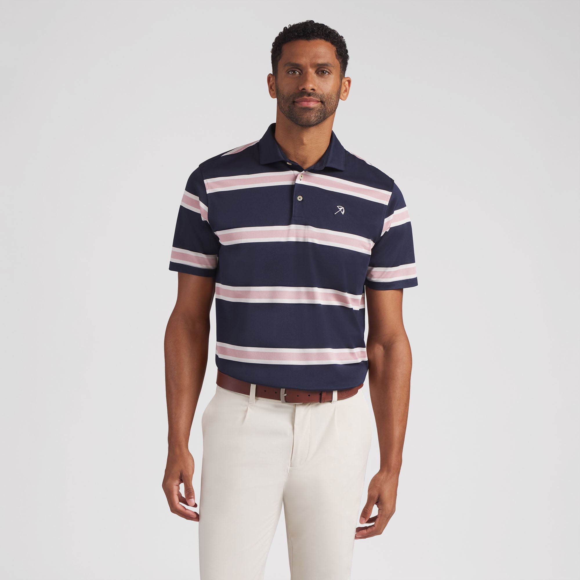 AP Pique Stripe Golf Polo – PUMA Golf