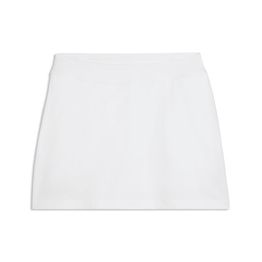 PUMA Golf Girl's Knit Golf Skirt White glow / l