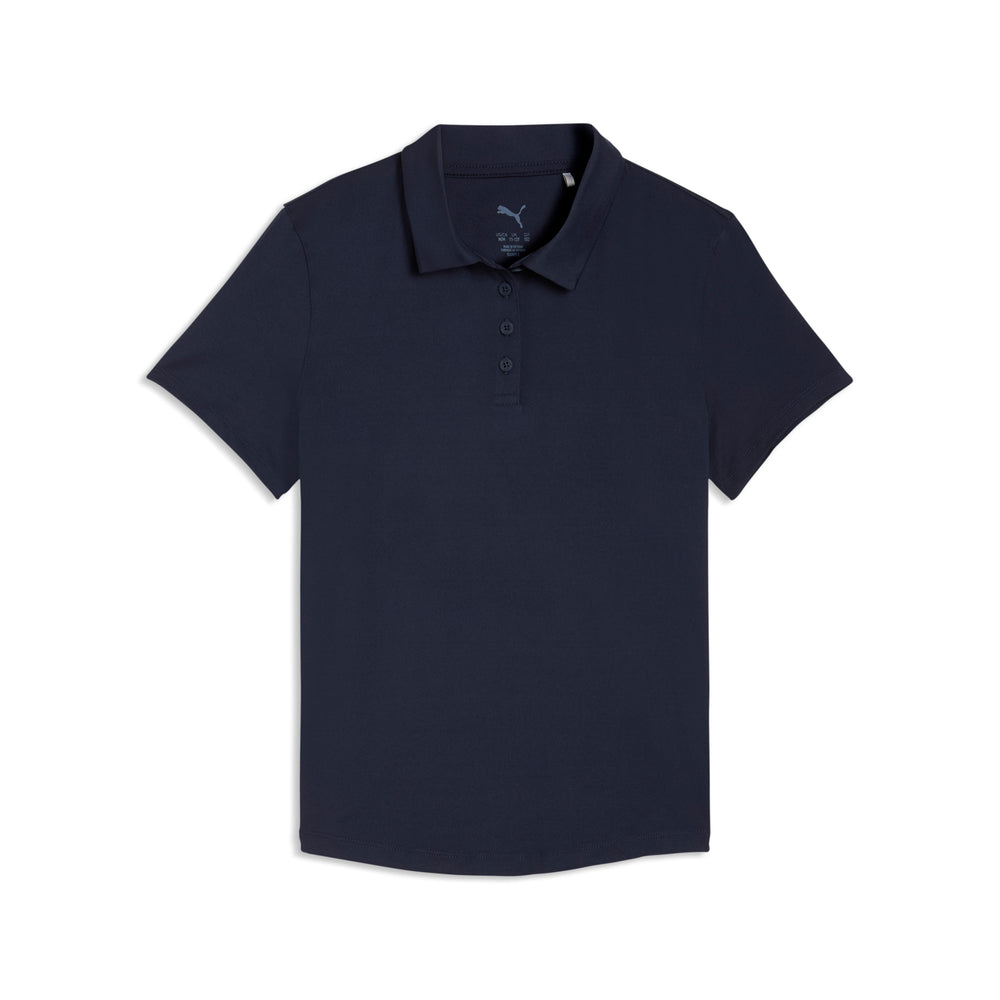 PUMA Golf Girl's CLOUDSPUN Solid Golf Polo Deep navy / xl