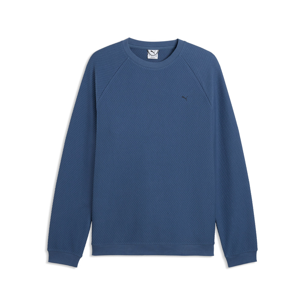 PUMA Golf Boulder 2.0 LC Golf Crewneck Dark indigo / s