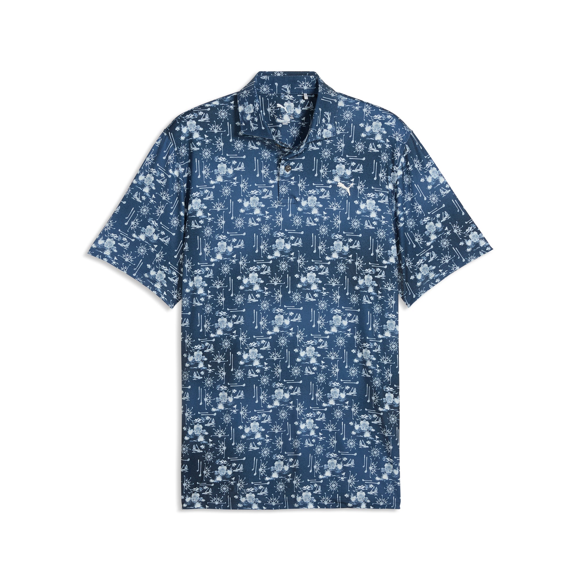 CLOUDSPUN Coastal Claret Golf Polo – PUMA Golf
