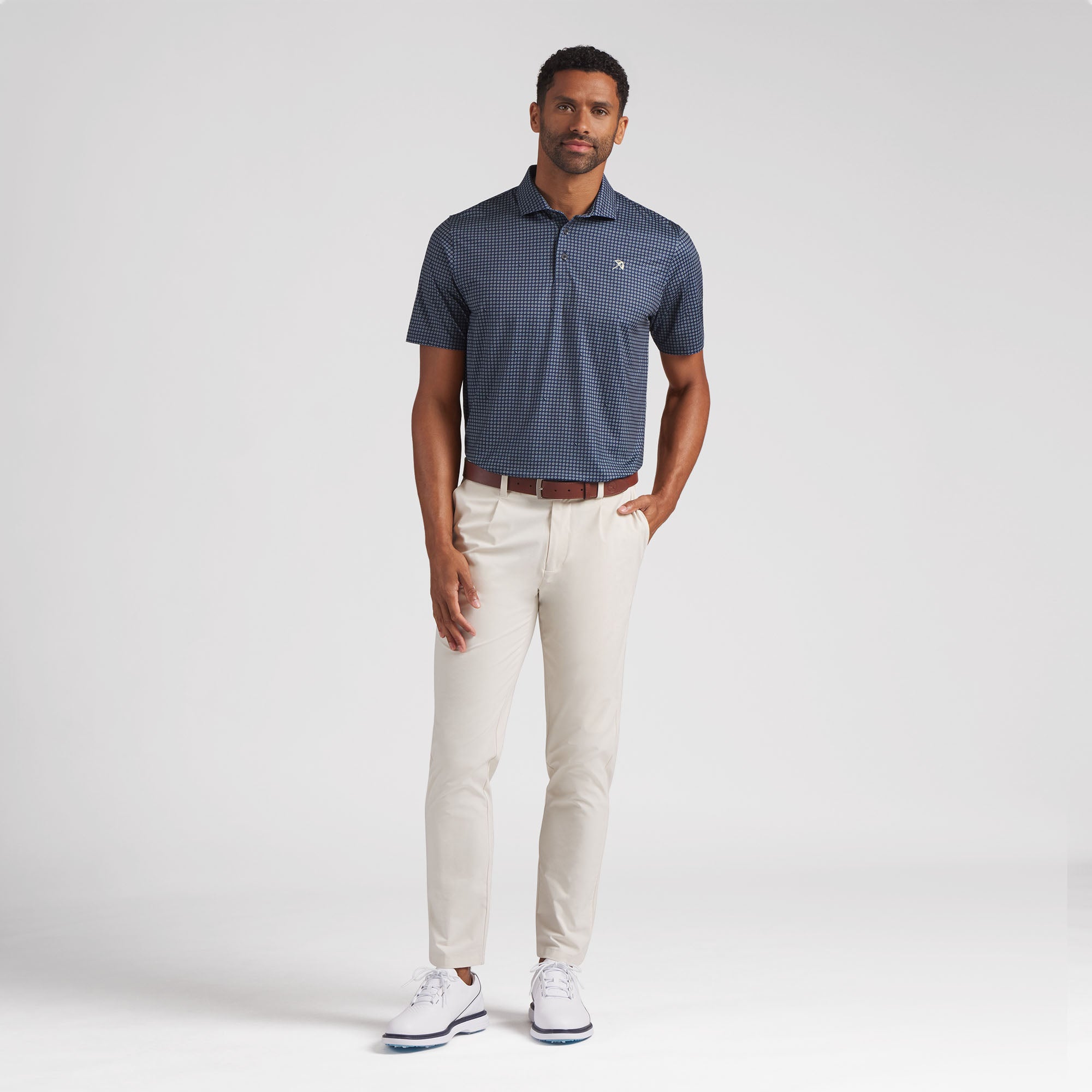 AP MATTR Geo Golf Polo – PUMA Golf