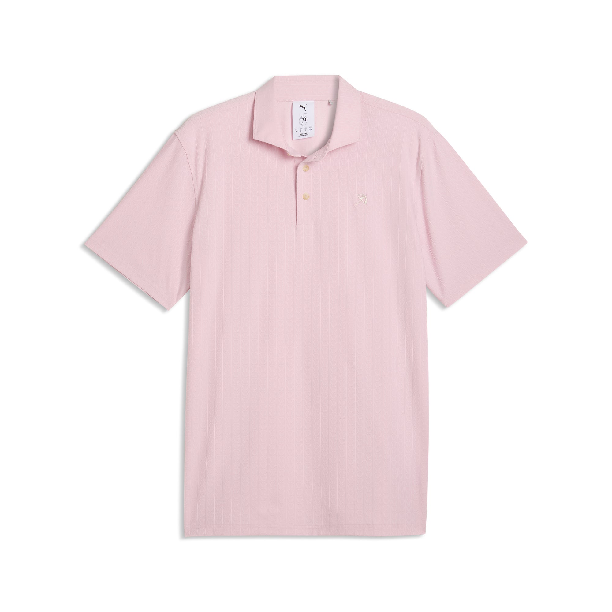 A.P.C golf ジップアップ　トップス　くすみピンク AP Textured Golf Polo – PUMA Golf
