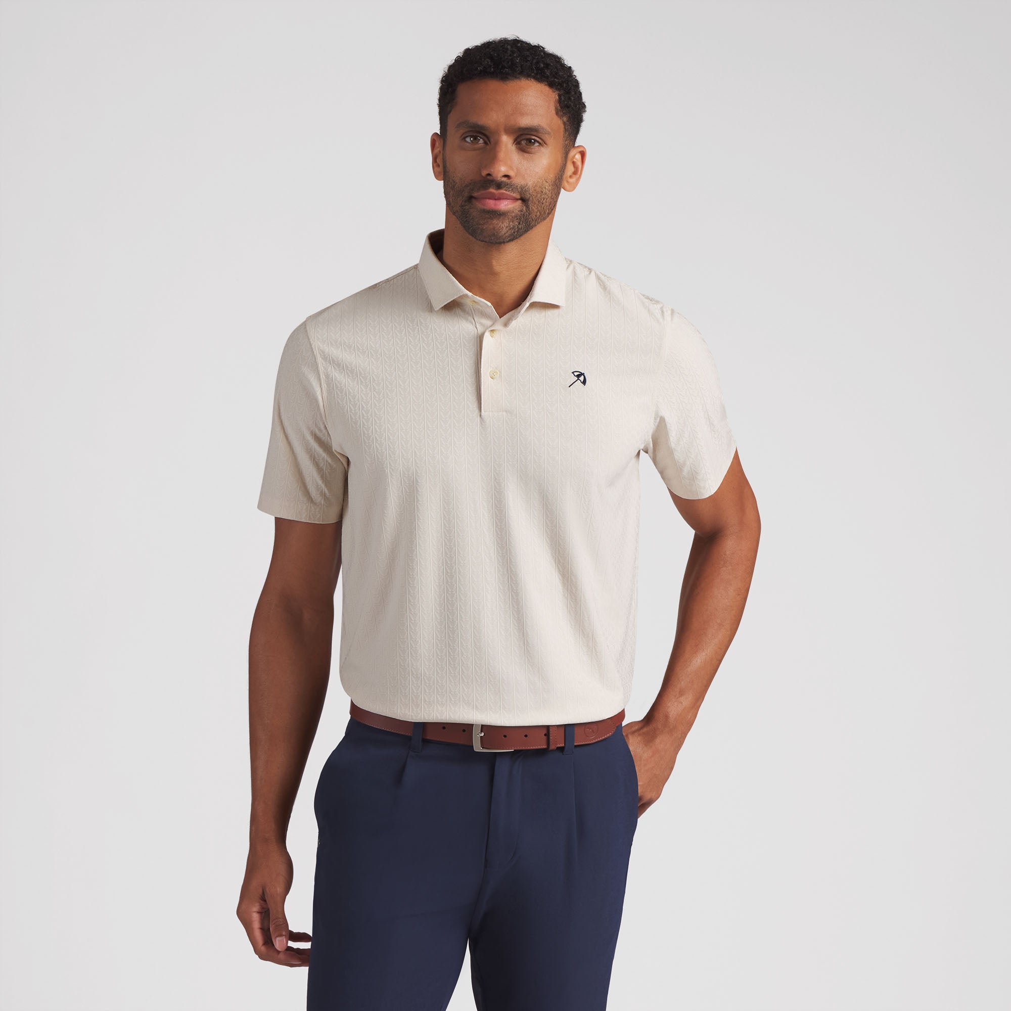 AP Textured Golf Polo – PUMA Golf