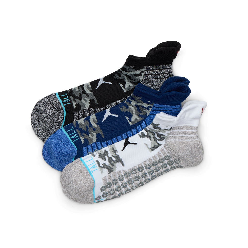 PUMA Golf Volition Crew Golf Socks Camo / multi