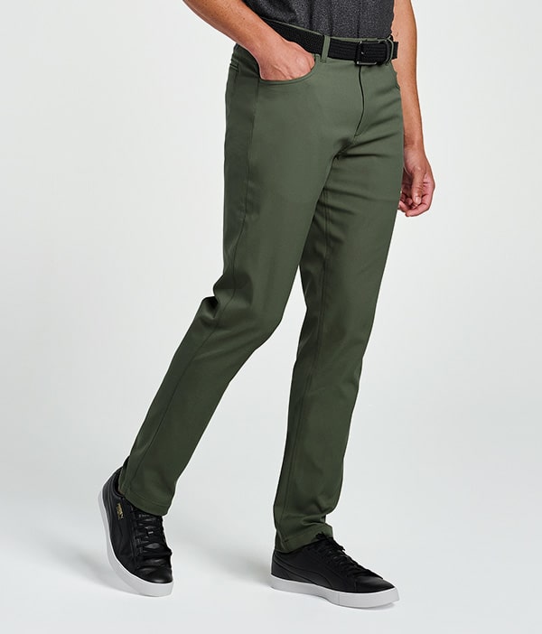 Puma Golf Mens 6 Pocket Pant Golf Trousers 570763  US 3832  Periscope   Amazonin Clothing  Accessories