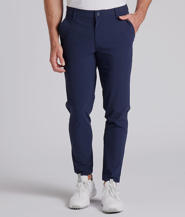 Pantaloni Da Golf Uomo - Tessuto Elasticizzato, Traspirante, UPF 50, Con Tasche Multiple, Per Sport E Tempo Libero - Foto 3