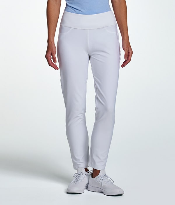  PUMA GOLF Women's 2018 Pwrshape Pull on Pant, Bright White,  X-Large : Clothing, Shoes & Jewelry