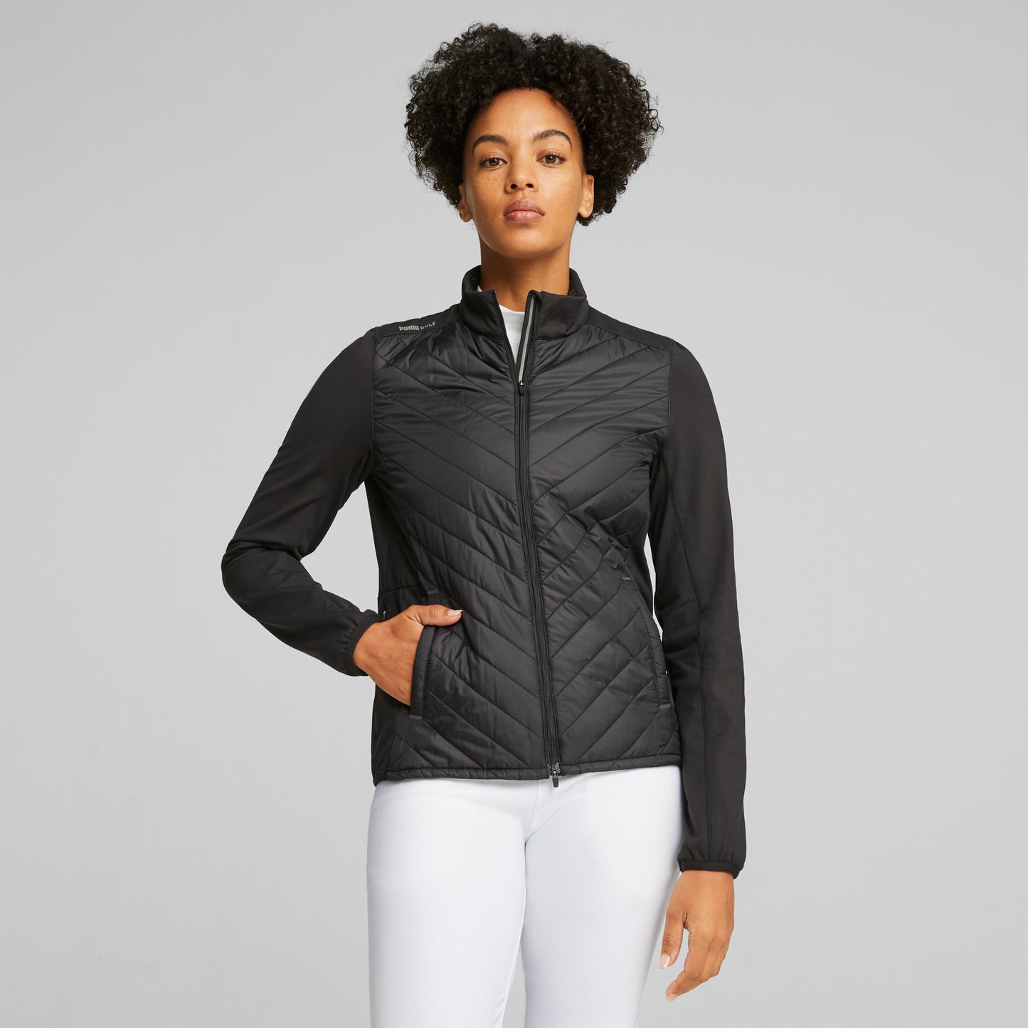 Women\'s Frost Quilted Golf Jacket – PUMA Golf | Jacken