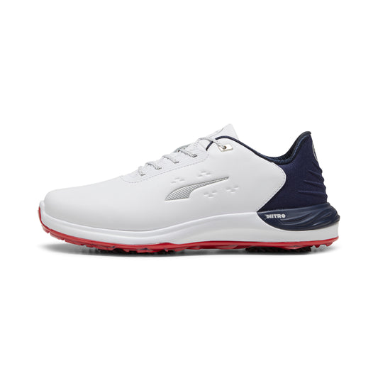 Puma White / Deep Navy / For All Time Red